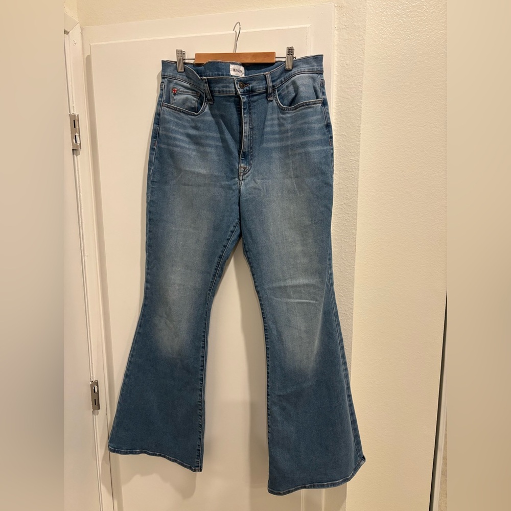 Hudson Jeans Light Blue Flare Denim